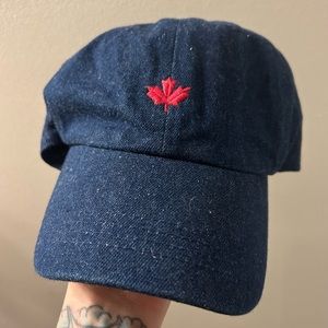 Roots Canada Maple Leaf Baseball Cap